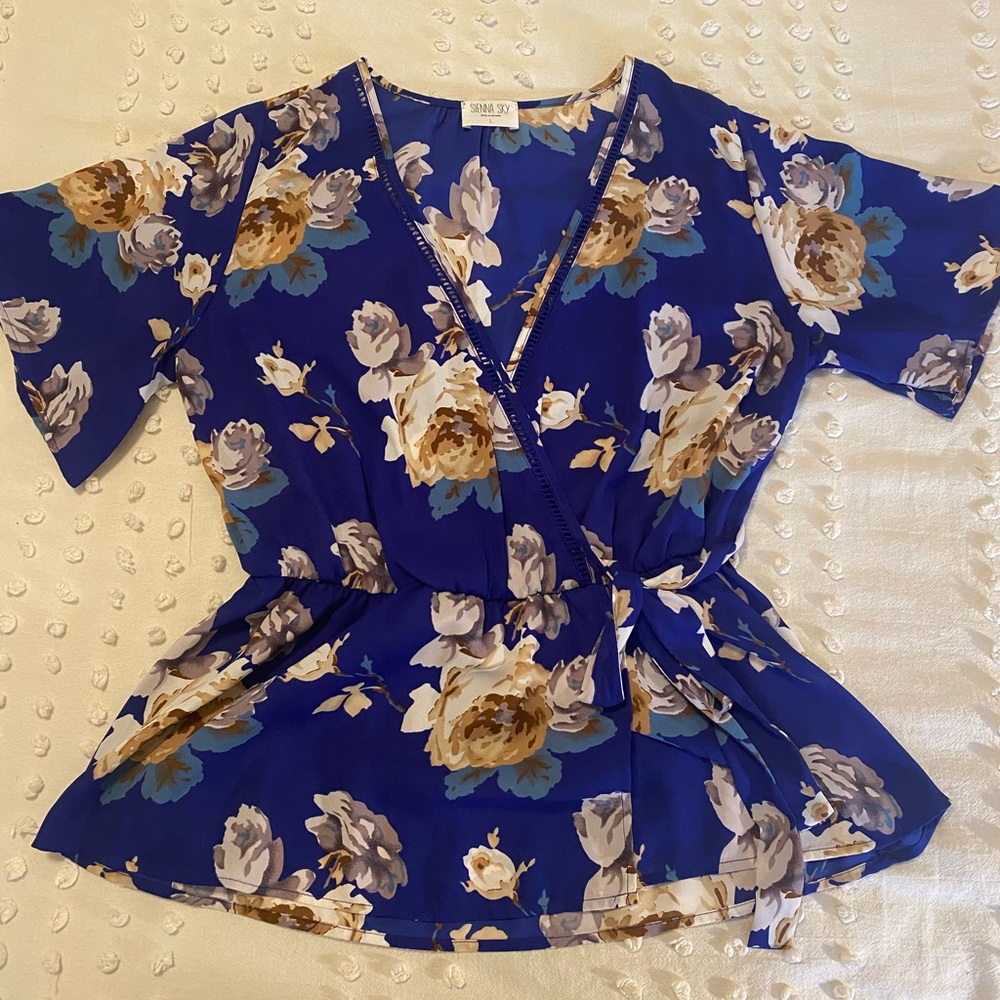 Floral women’s blouse